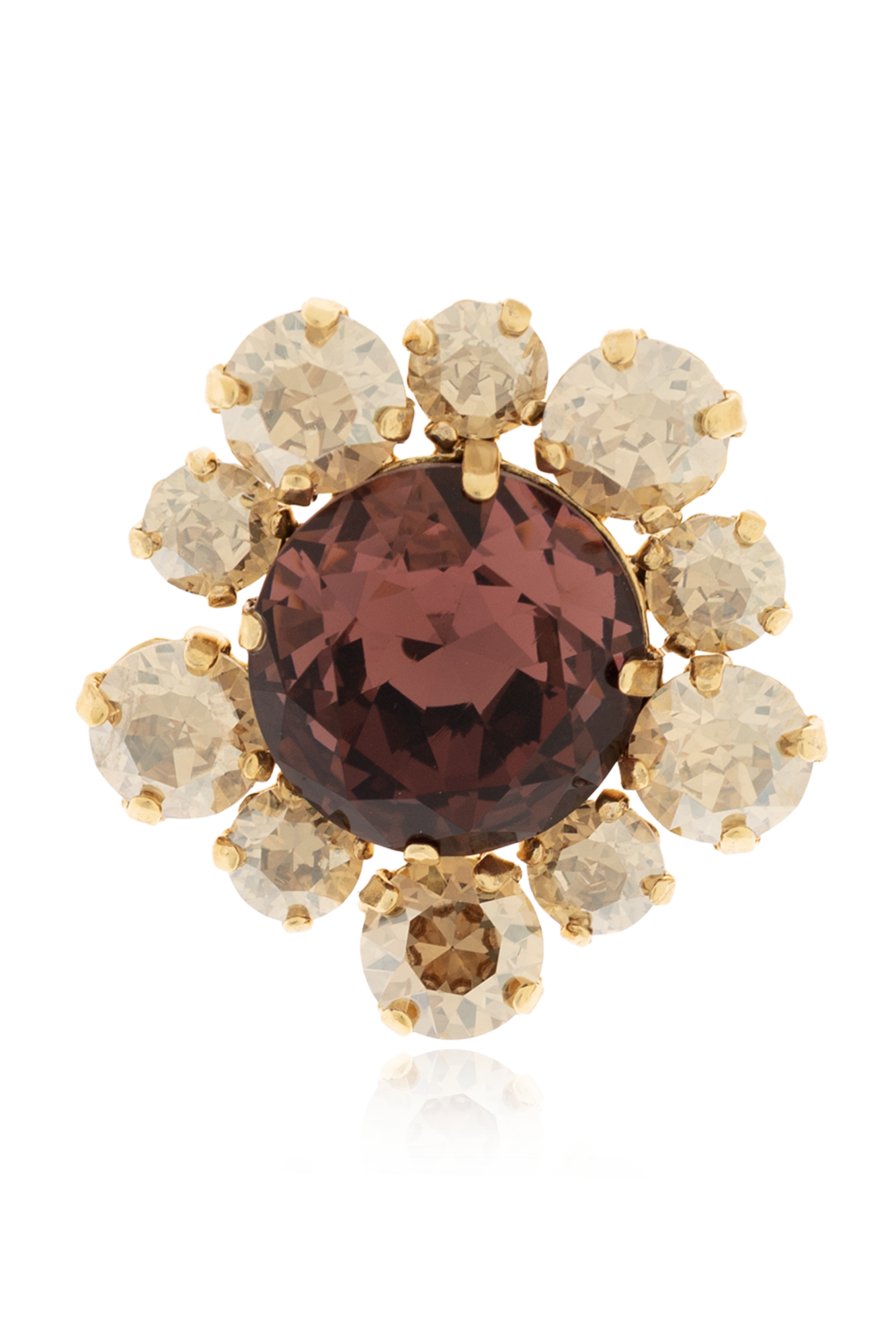 Dolce & Gabbana Brooch with shimmering crystals | Men's | Vitkac